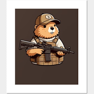 Tactical Groundhog Posters and Art